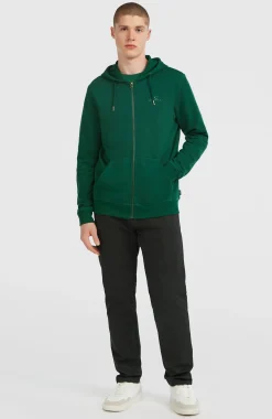 Homme O'Neill Sweats & Pulls|Protection Anti-Uv-HommesSweat à capuche et zip intégral Small Logo| Vert