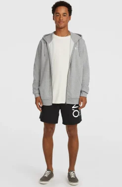 Homme O'Neill Sweats & Pulls|Protection Anti-Uv-HommesSweat à capuche et zip intégral Small Logo| Gris