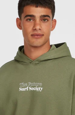 Homme O'Neill Sweats & Pulls|Protection Anti-Uv-HommesSweat à capuche Future Surf Society| Vert