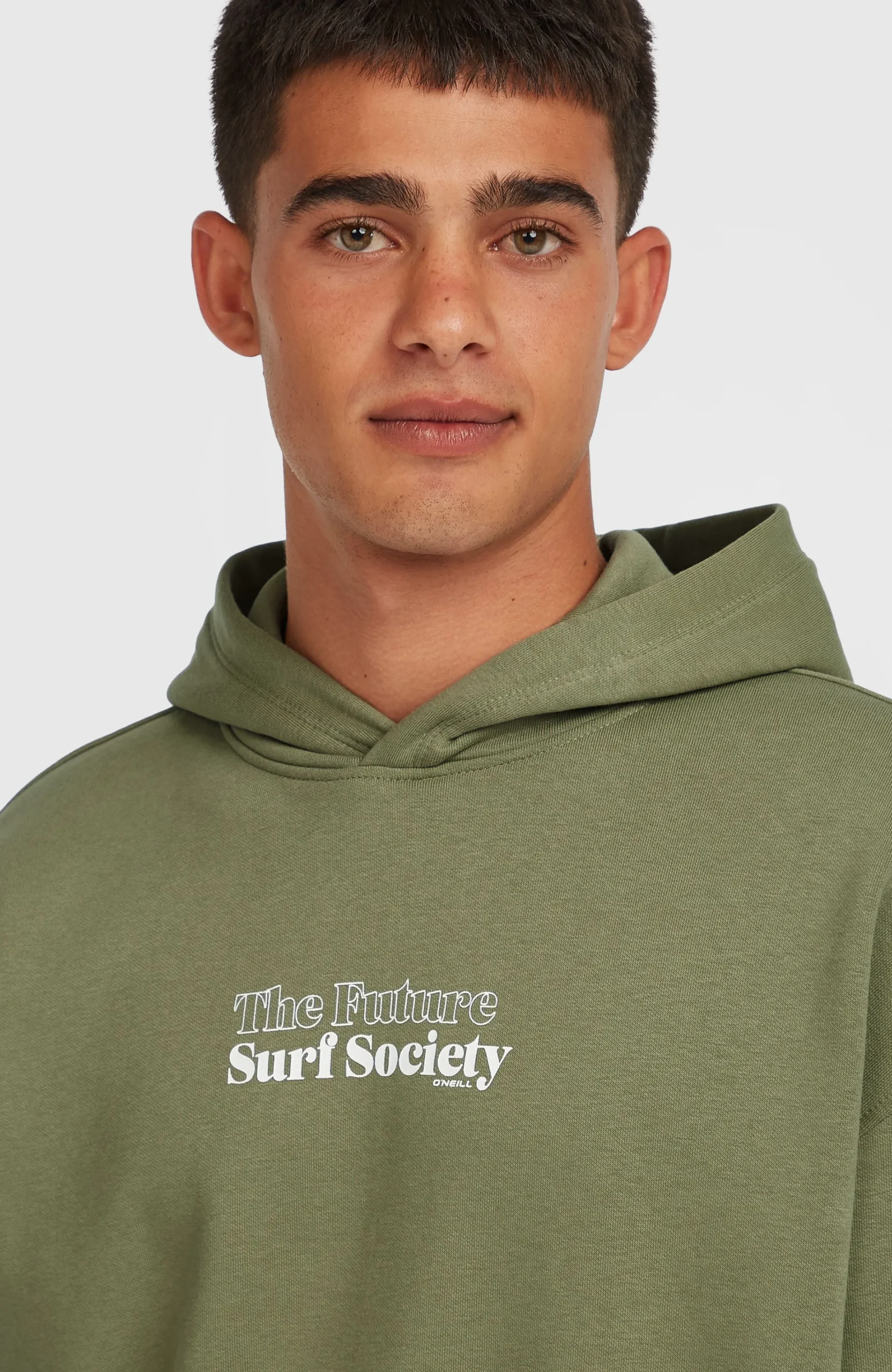 Homme O'Neill Sweats & Pulls|Protection Anti-Uv-HommesSweat à capuche Future Surf Society| Vert