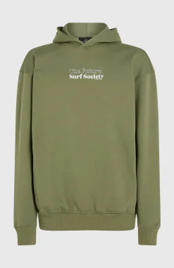 Homme O'Neill Sweats & Pulls|Protection Anti-Uv-HommesSweat à capuche Future Surf Society| Vert