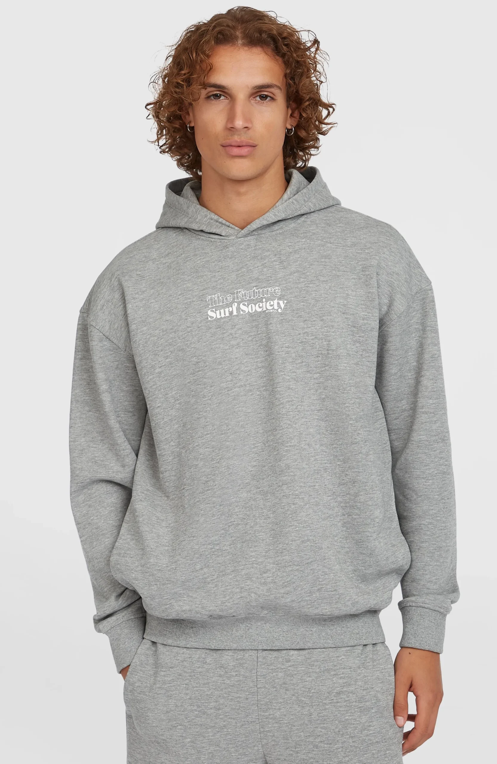 Homme O'Neill Sweats & Pulls|Protection Anti-Uv-HommesSweat à capuche Future Surf Society| Gris