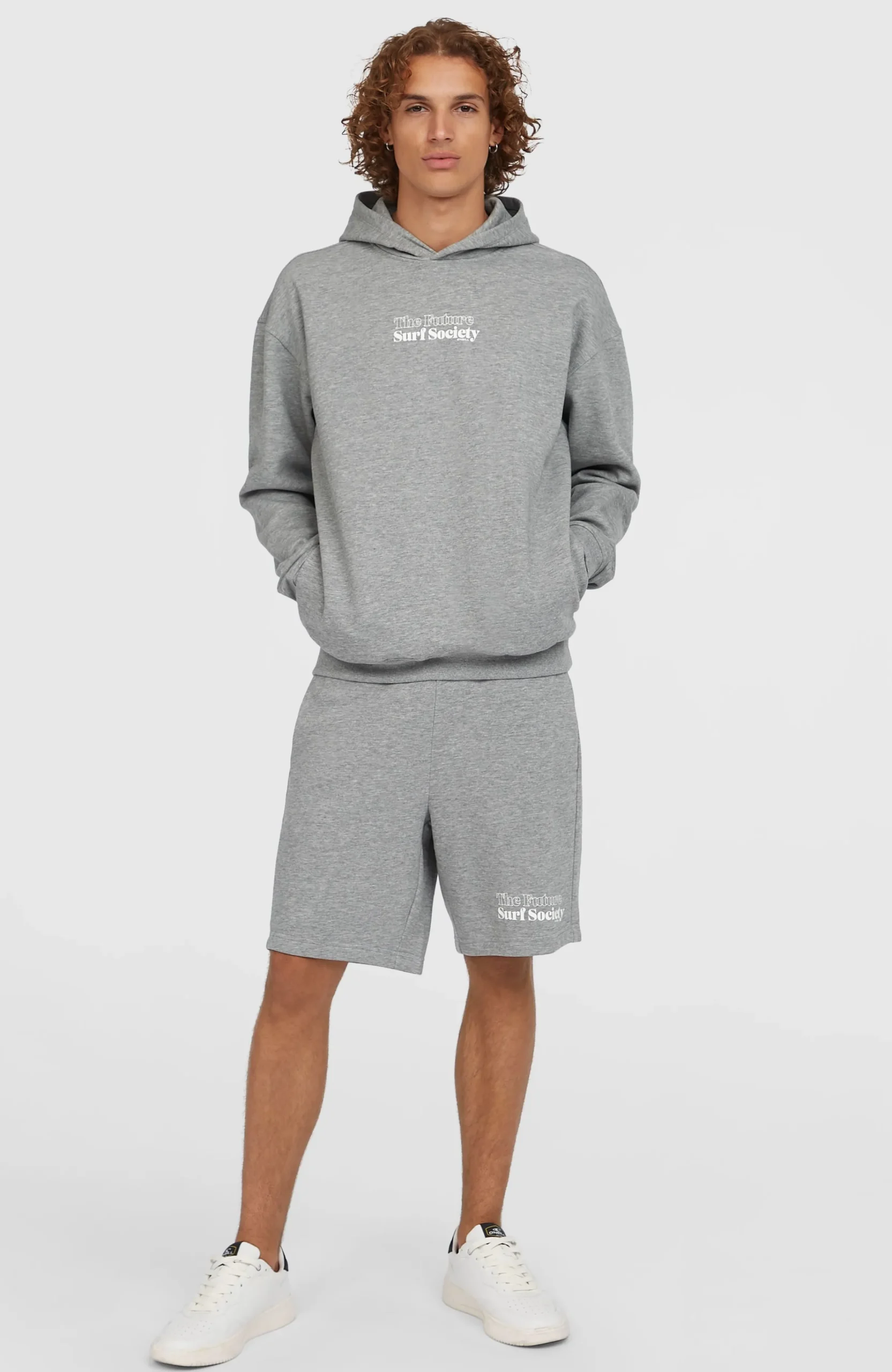 Homme O'Neill Sweats & Pulls|Protection Anti-Uv-HommesSweat à capuche Future Surf Society| Gris