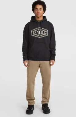Homme O'Neill Sweats & Pulls|Protection Anti-Uv-HommesSweat à capuche Front Print| Noire
