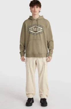 Homme O'Neill Sweats & Pulls|Protection Anti-Uv-HommesSweat à capuche Front Print| Brun