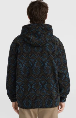 Homme O'Neill Polaires|Polaires & Sous-Couches-HommesSweat à capuche Superfleece à col demi-zip| Noire
