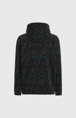 Homme O'Neill Polaires|Polaires & Sous-Couches-HommesSweat à capuche Superfleece à col demi-zip| Noire
