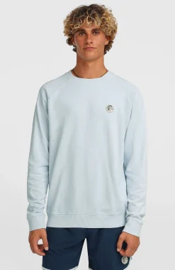 Homme O'Neill Sweats & Pulls|Protection Anti-Uv-HommesSweatshirt à col rond O'Riginals Badge Crew| Bleu