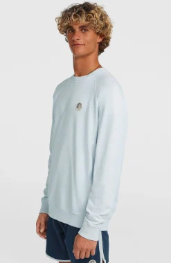 Homme O'Neill Sweats & Pulls|Protection Anti-Uv-HommesSweatshirt à col rond O'Riginals Badge Crew| Bleu