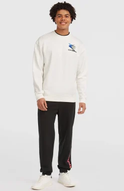Homme O'Neill Sweats & Pulls|Protection Anti-Uv-HommesSweatshirt à col rond FWC'Play| Blanc