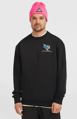 Homme O'Neill Sweats & Pulls|Protection Anti-Uv-HommesSweatshirt à col rond FWC'Play| Noire