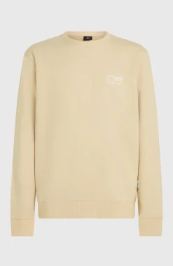 Homme O'Neill Sweats & Pulls|Protection Anti-Uv-HommesSweatshirt à col rond Original Cali Logo| Beige