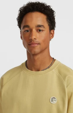 Homme O'Neill Sweats & Pulls|Protection Anti-Uv-HommesSweatshirt à col rond O'Riginals Badge Crew| Beige