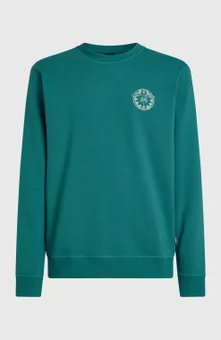 Homme O'Neill Sweats & Pulls|Protection Anti-Uv-HommesSweatshirt Must-Have Graphic Crew| Vert