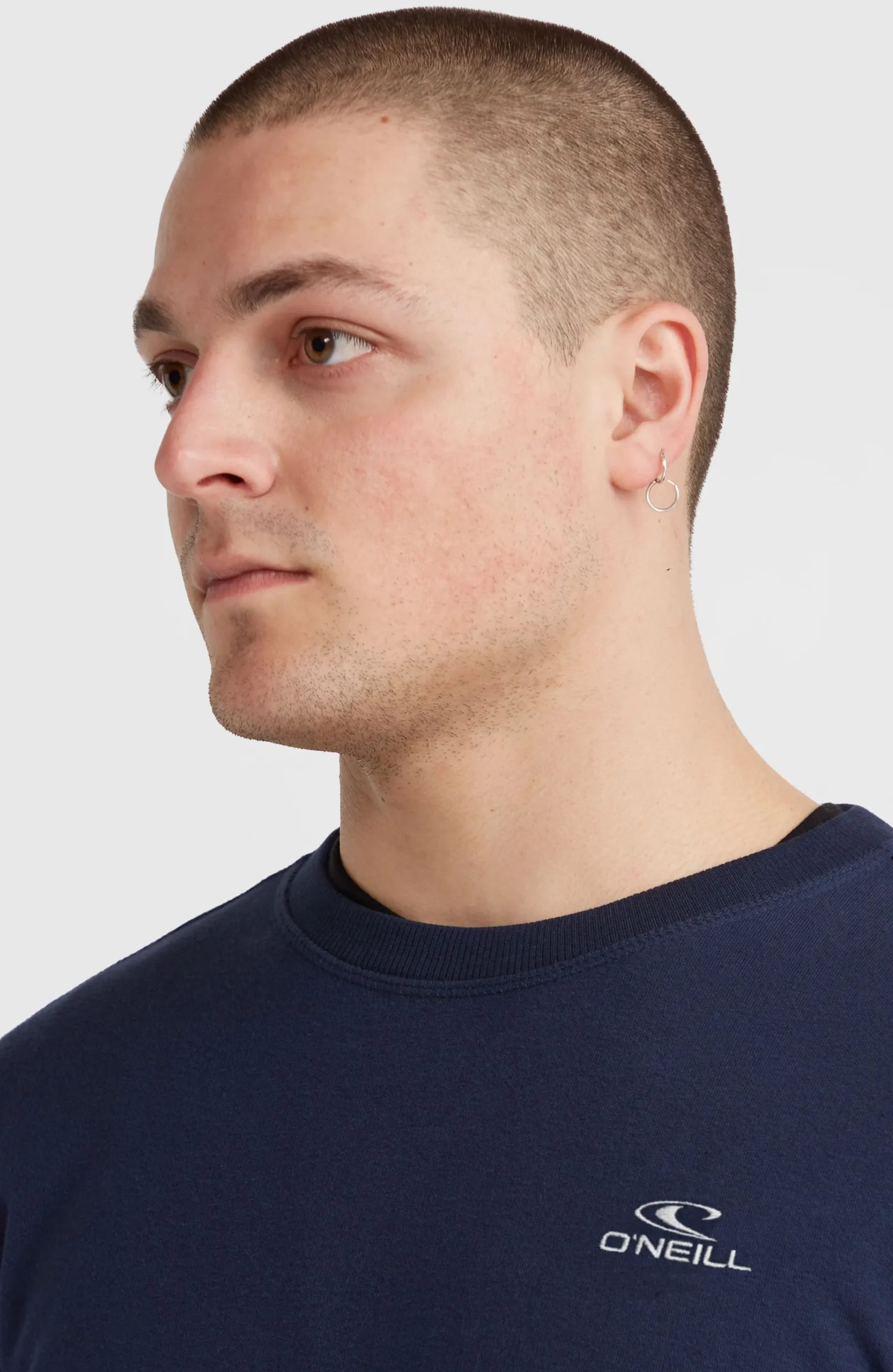 Homme O'Neill Sweats & Pulls|Protection Anti-Uv-HommesSweatshirt Small Logo Crew| Bleu