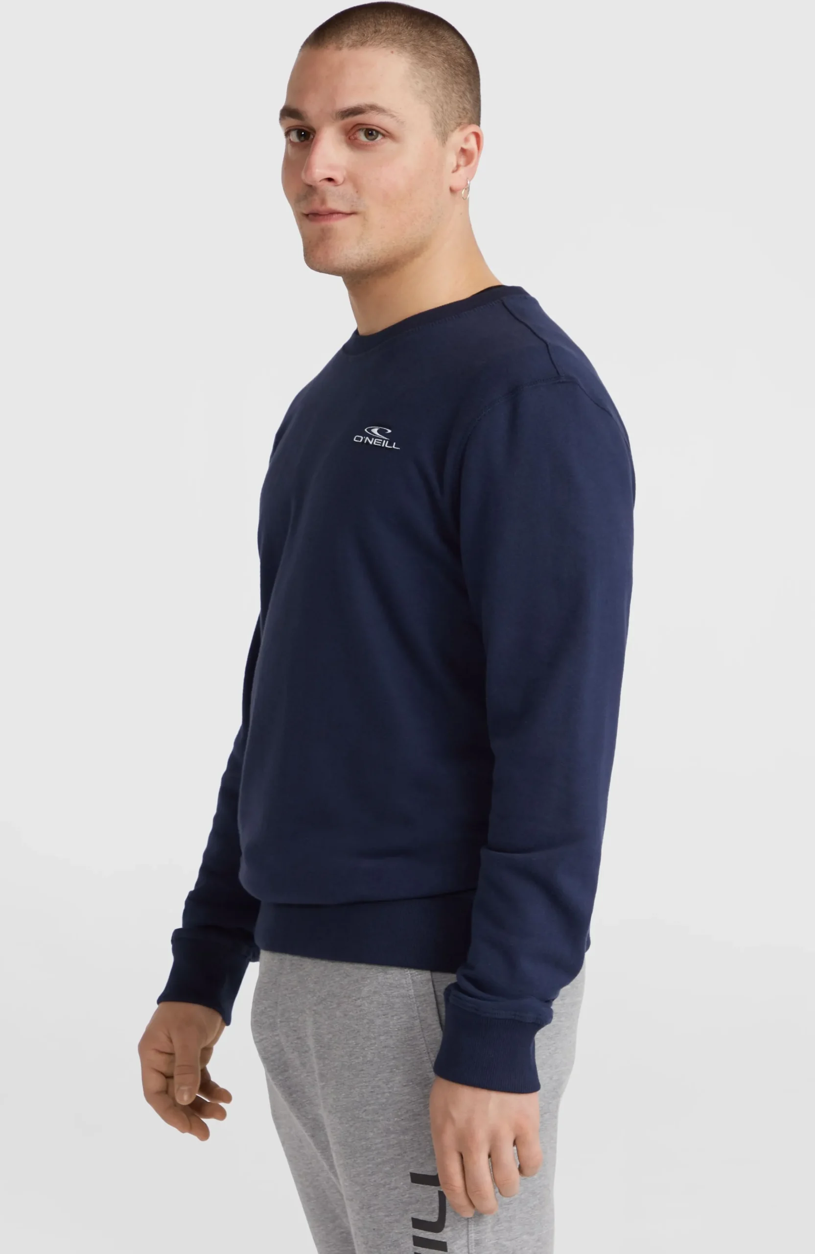 Homme O'Neill Sweats & Pulls|Protection Anti-Uv-HommesSweatshirt Small Logo Crew| Bleu