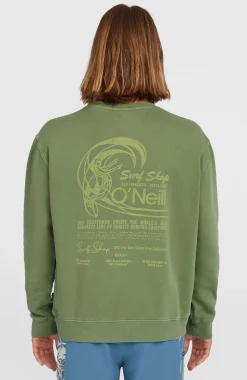 Homme O'Neill Sweats & Pulls|Protection Anti-Uv-HommesSweatshirt O'Riginals Crew| Vert