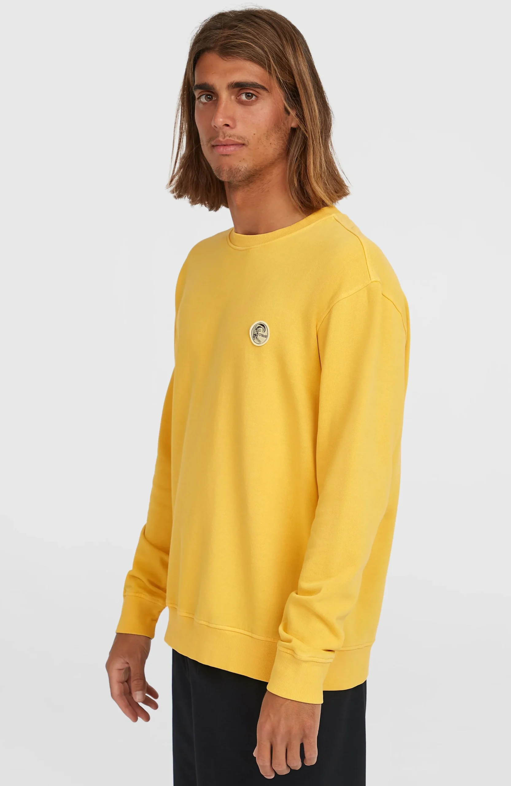 Homme O'Neill Sweats & Pulls|Protection Anti-Uv-HommesSweatshirt O'Riginals Crew| Jaune