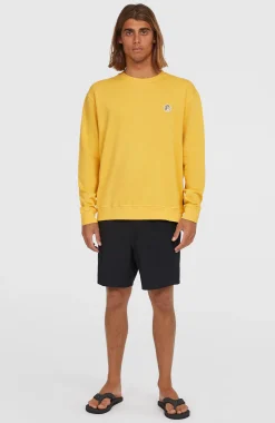 Homme O'Neill Sweats & Pulls|Protection Anti-Uv-HommesSweatshirt O'Riginals Crew| Jaune