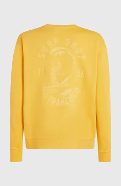 Homme O'Neill Sweats & Pulls|Protection Anti-Uv-HommesSweatshirt O'Riginals Crew| Jaune