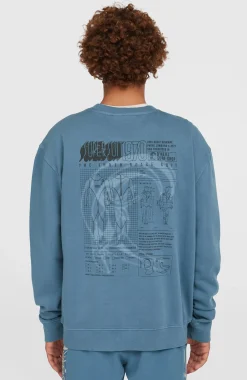 Homme O'Neill Sweats & Pulls|Protection Anti-Uv-HommesSweatshirt O'Riginals Crew| Bleu