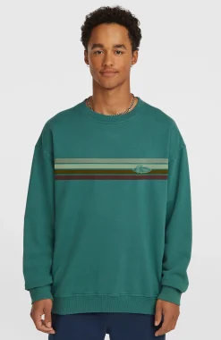 Homme O'Neill Sweats & Pulls|Protection Anti-Uv-HommesSweatshirt O'Riginals Crew| Vert