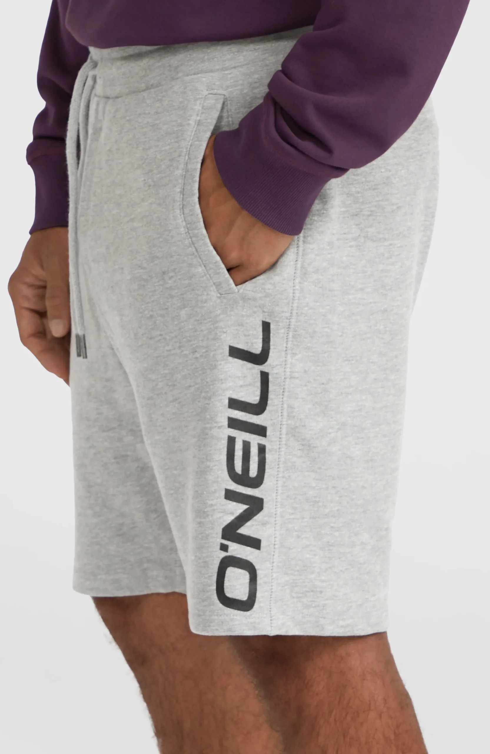 Homme O'Neill Shorts|Protection Anti-Uv-HommesSweatshort à logo | Gris