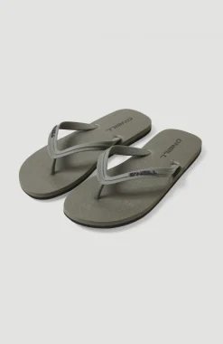 Homme O'Neill Tongs Et Chaussures|Tongs Et Chaussures-HommesTongs Profile à petit logo| Vert