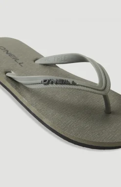 Homme O'Neill Tongs Et Chaussures|Tongs Et Chaussures-HommesTongs Profile à petit logo| Vert