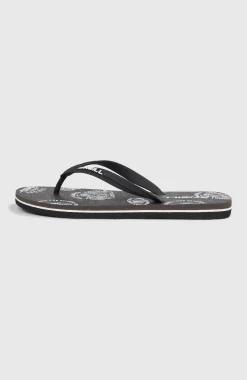 Homme O'Neill Tongs Et Chaussures|Tongs Et Chaussures-HommesTongs Profile Graphic| Noire
