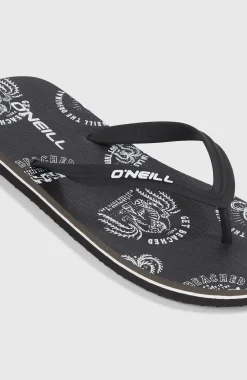 Homme O'Neill Tongs Et Chaussures|Tongs Et Chaussures-HommesTongs Profile Graphic| Noire