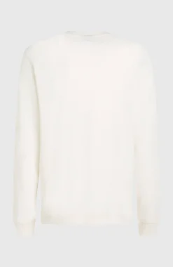 Homme O'Neill T-Shirts|Protection Anti-Uv-HommesT-shirt à manches longues Slub | Blanc