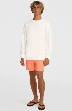 Homme O'Neill T-Shirts|Protection Anti-Uv-HommesT-shirt à manches longues Slub| Blanc