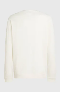 Homme O'Neill T-Shirts|Protection Anti-Uv-HommesT-shirt à manches longues Slub| Blanc