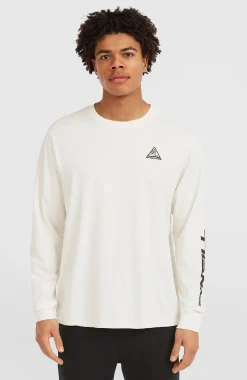 Homme O'Neill T-Shirts|Protection Anti-Uv-HommesT-shirt à manches longues FWC'Play| Blanc