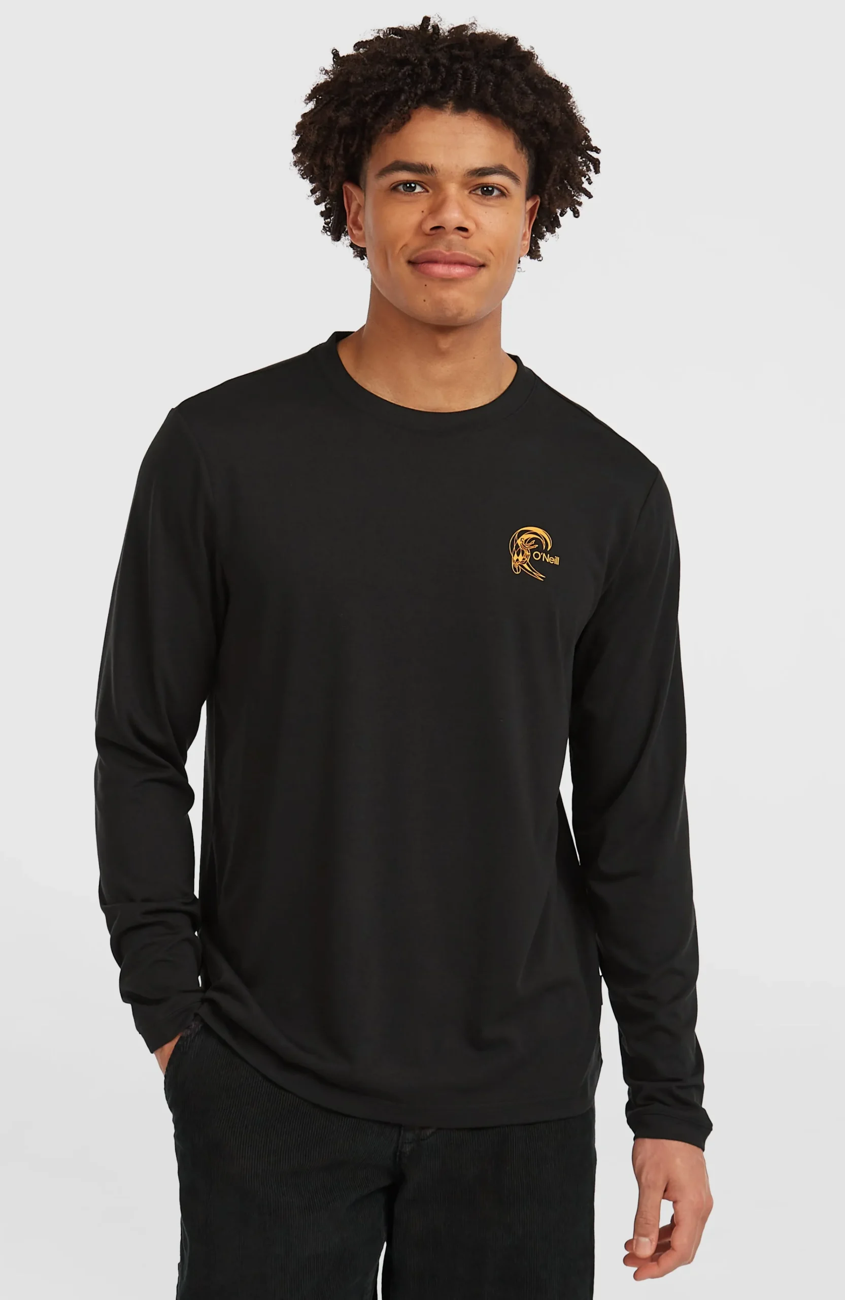 Homme O'Neill T-Shirts|Protection Anti-Uv-HommesT-shirt à manches longues O'Riginals Hybrid| Noire