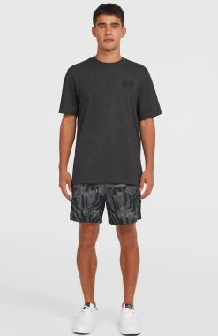 Homme O'Neill T-Shirts|Protection Anti-Uv-HommesT-shirt Back Print| Noire
