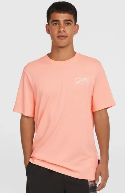 Homme O'Neill T-Shirts|Protection Anti-Uv-HommesT-shirt Box Logo| Rose
