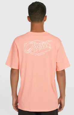 Homme O'Neill T-Shirts|Protection Anti-Uv-HommesT-shirt Box Logo| Rose