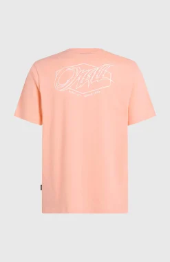 Homme O'Neill T-Shirts|Protection Anti-Uv-HommesT-shirt Box Logo| Rose