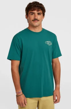 Homme O'Neill T-Shirts|Protection Anti-Uv-HommesT-shirt Box Logo| Vert