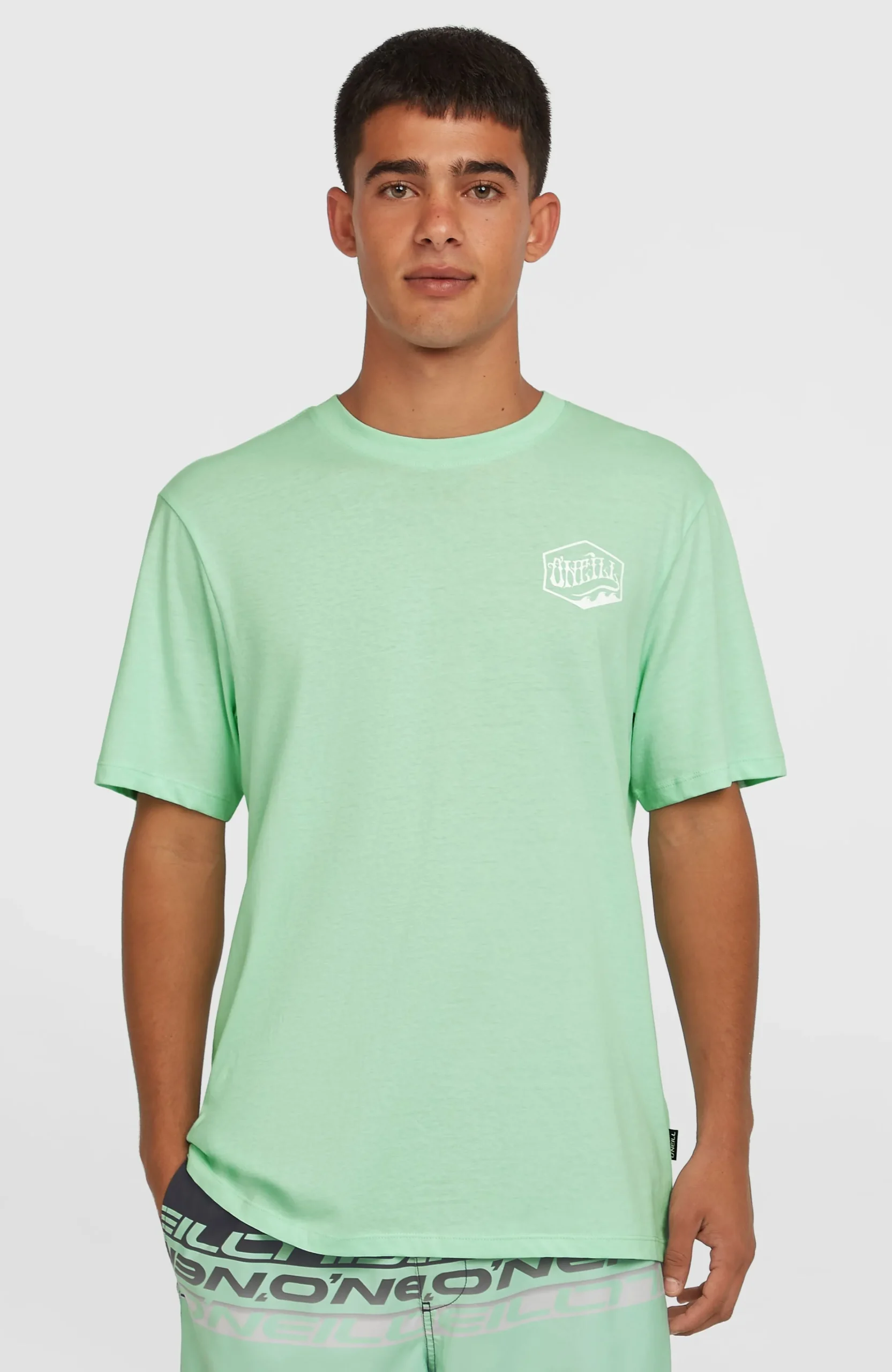 Homme O'Neill T-Shirts|Protection Anti-Uv-HommesT-shirt Box Logo| Vert