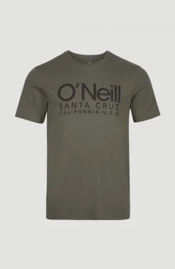 Homme O'Neill T-Shirts|Protection Anti-Uv-HommesT-shirt Cali Original| Vert