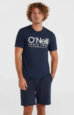 Homme O'Neill T-Shirts|Protection Anti-Uv-HommesT-shirt Cali Original| Bleu