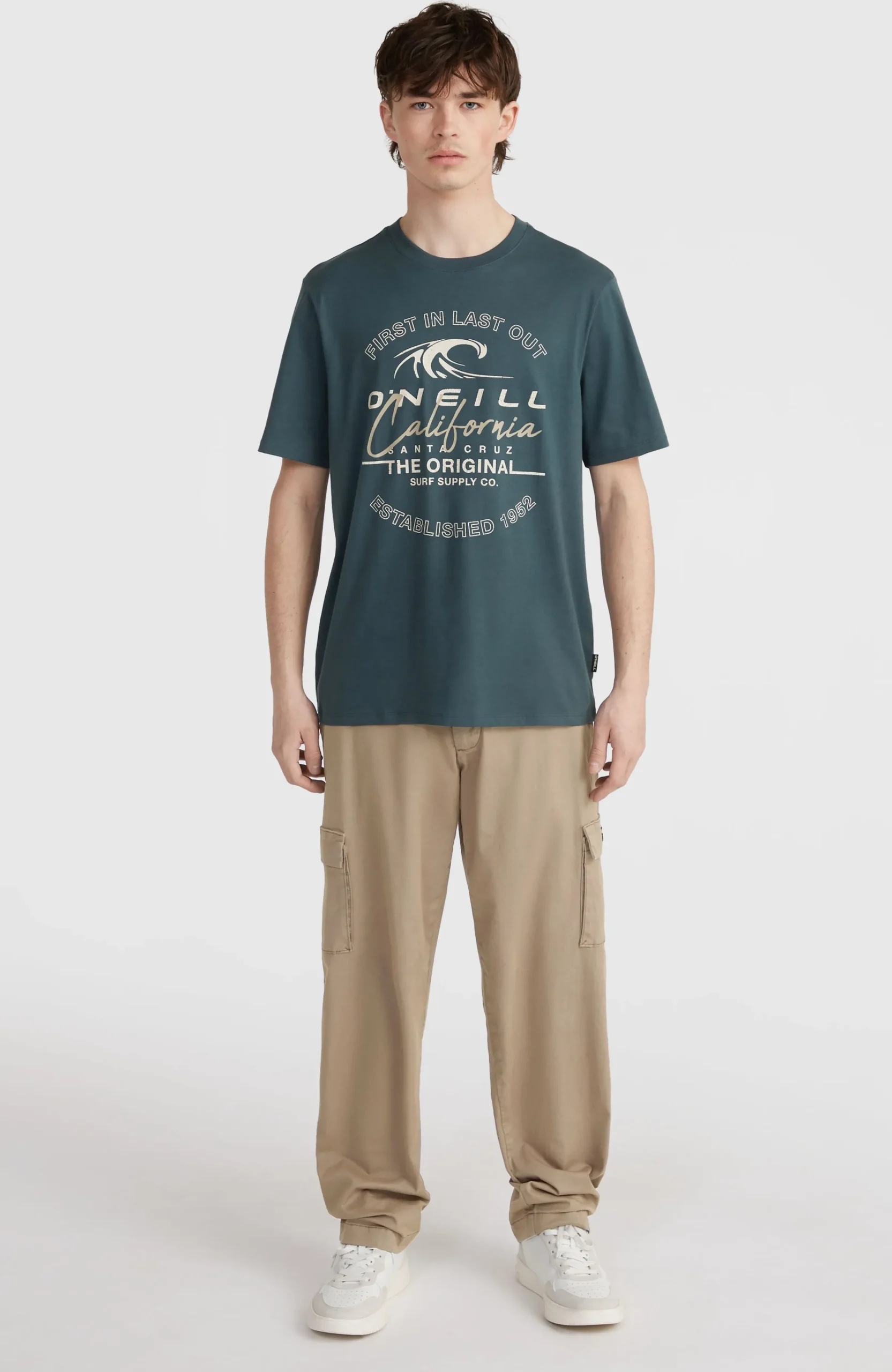 Homme O'Neill T-Shirts|Protection Anti-Uv-HommesT-shirt Cali Wave| Bleu