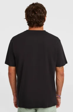 Homme O'Neill T-Shirts|Protection Anti-Uv-HommesT-shirt Chest Pocket| Noire