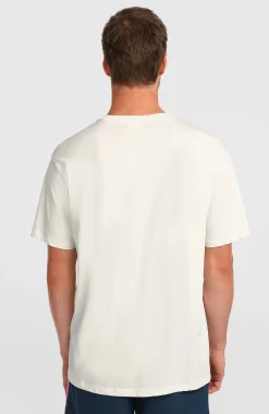 Homme O'Neill T-Shirts|Protection Anti-Uv-HommesT-shirt Chest Print| Blanc