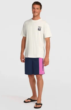 Homme O'Neill T-Shirts|Protection Anti-Uv-HommesT-shirt Chest Print| Blanc