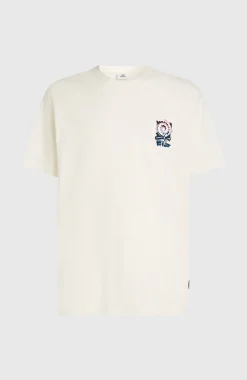 Homme O'Neill T-Shirts|Protection Anti-Uv-HommesT-shirt Chest Print| Blanc