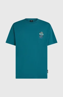 Homme O'Neill T-Shirts|Protection Anti-Uv-HommesT-shirt Chest Print| Vert